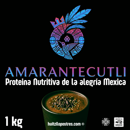 Etiqueta frontal Amarantecutli - Proteína Nutritiva